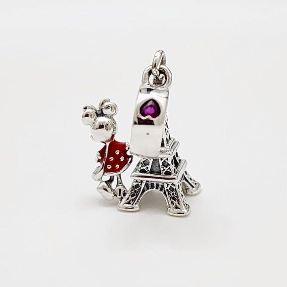 Pandora Disney Minnie Mouse Eiffel Tower Charm - Picture 3 of 4